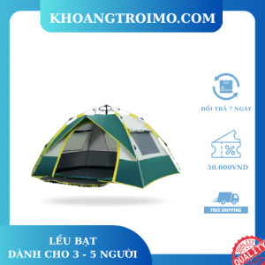 LỀU CẮM TRẠI 4 NGƯỜI BẬT TỰ ĐỘNG GIẢ 2 LỚP