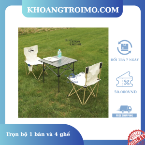 ghế gấp gọn, Ghế Tựa Lưng Câu Cá, Dã Ngoại dễ dàng mang đi du lịch cắm trại Thương hiệu cao cấp Khoảng Trời Mở