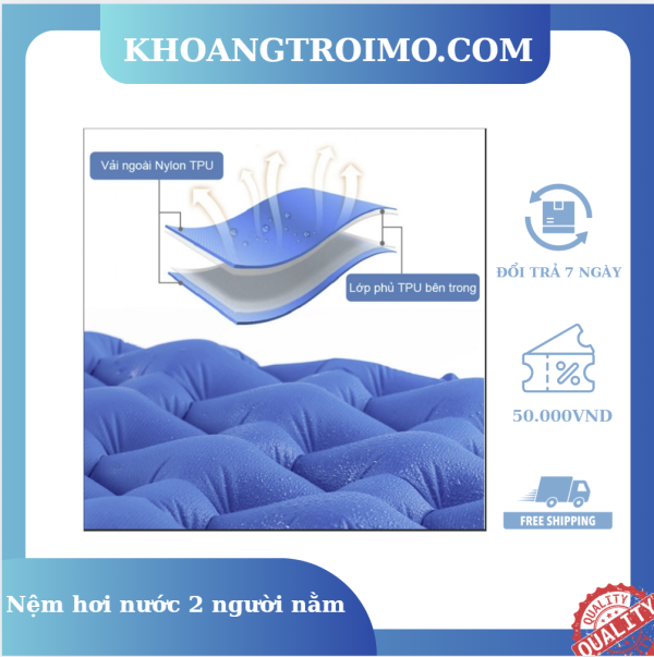 Nệm hơi 2 người nằm